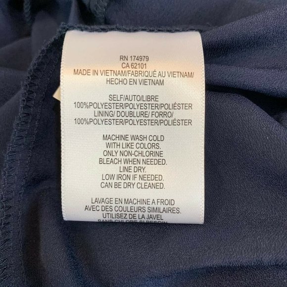 BCBG Maxazria Pacific Blue Cloud Flowy Shift Dress - Picture 6 of 7